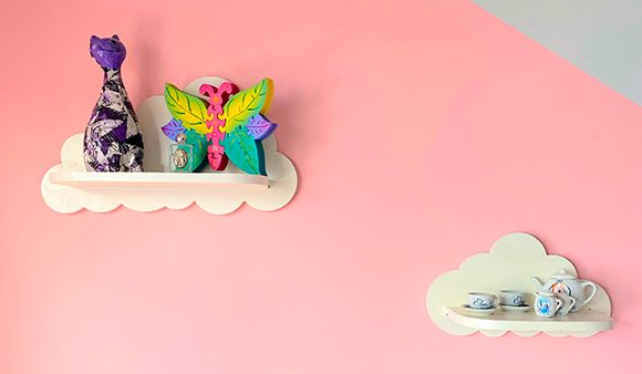 repisa pared decorativa personalizada