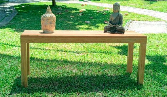 mesa de centro para playa